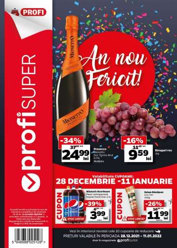 Cataloage Profi - 28.12.2021 - 11.01.2022.
