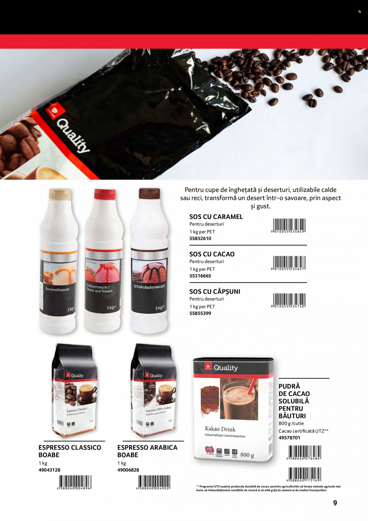 thumbnail - Cataloage Selgros - 02.01.2022 - 31.01.2022 - Produse în vânzare - înghețată, espresso. Pagina 9.