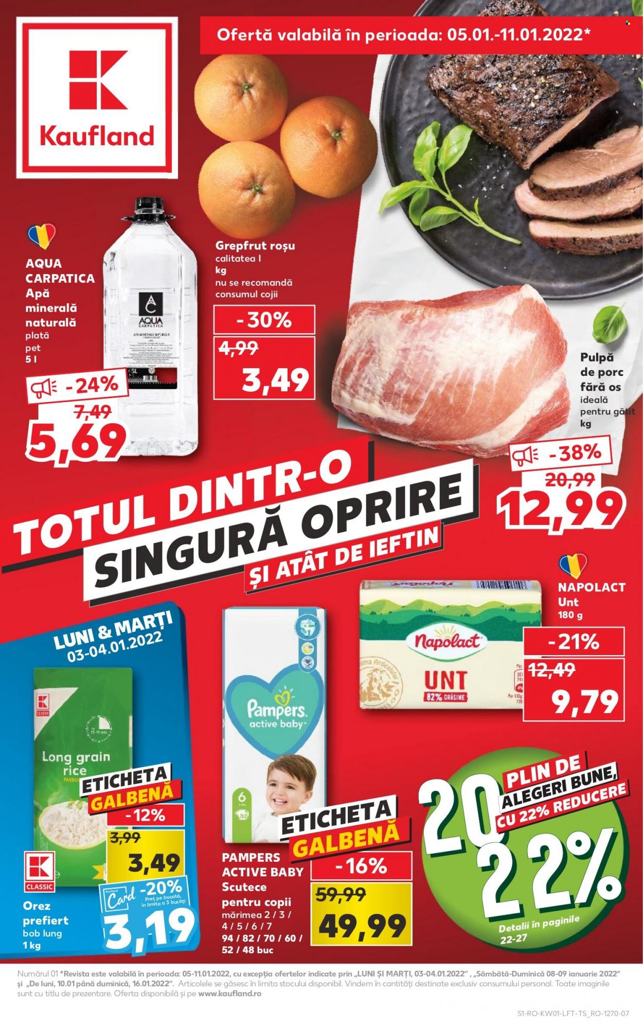 Catalog Kaufland - 05.01.2022 - 11.01.2022. Pagina 1