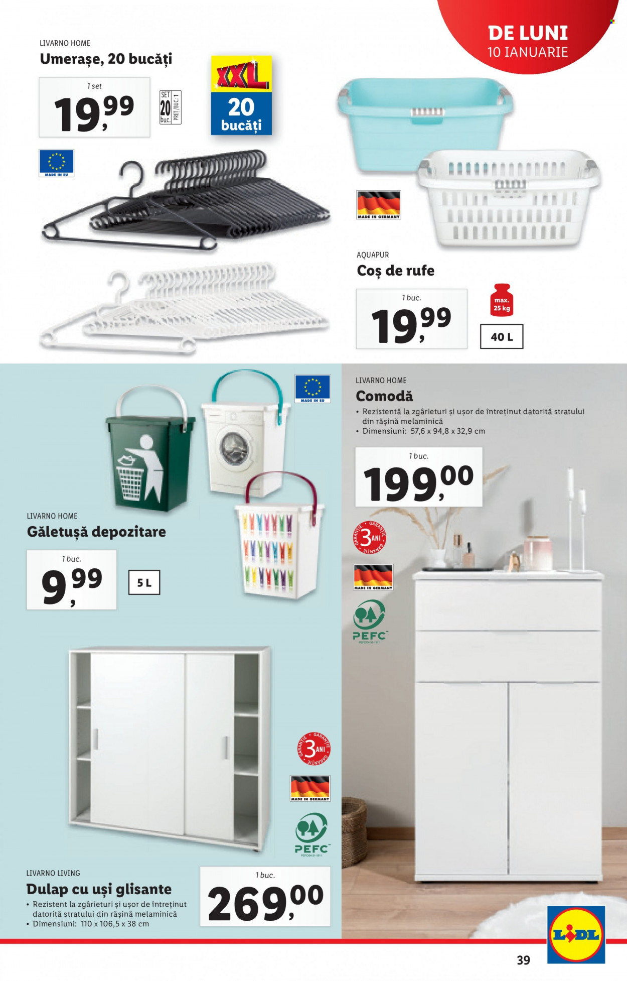 Catalog Lidl - 10.01.2022 - 16.01.2022. Pagina 39