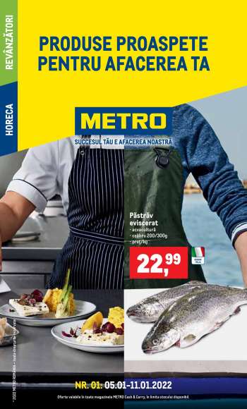 Cataloage Metro - 05.01.2022 - 11.01.2022.