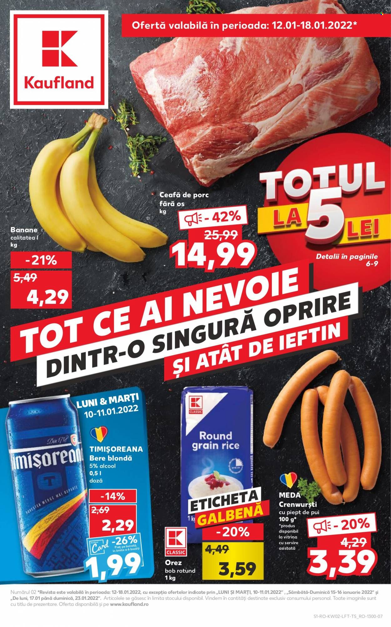 Catalog Kaufland - 12.01.2022 - 18.01.2022. Pagina 1