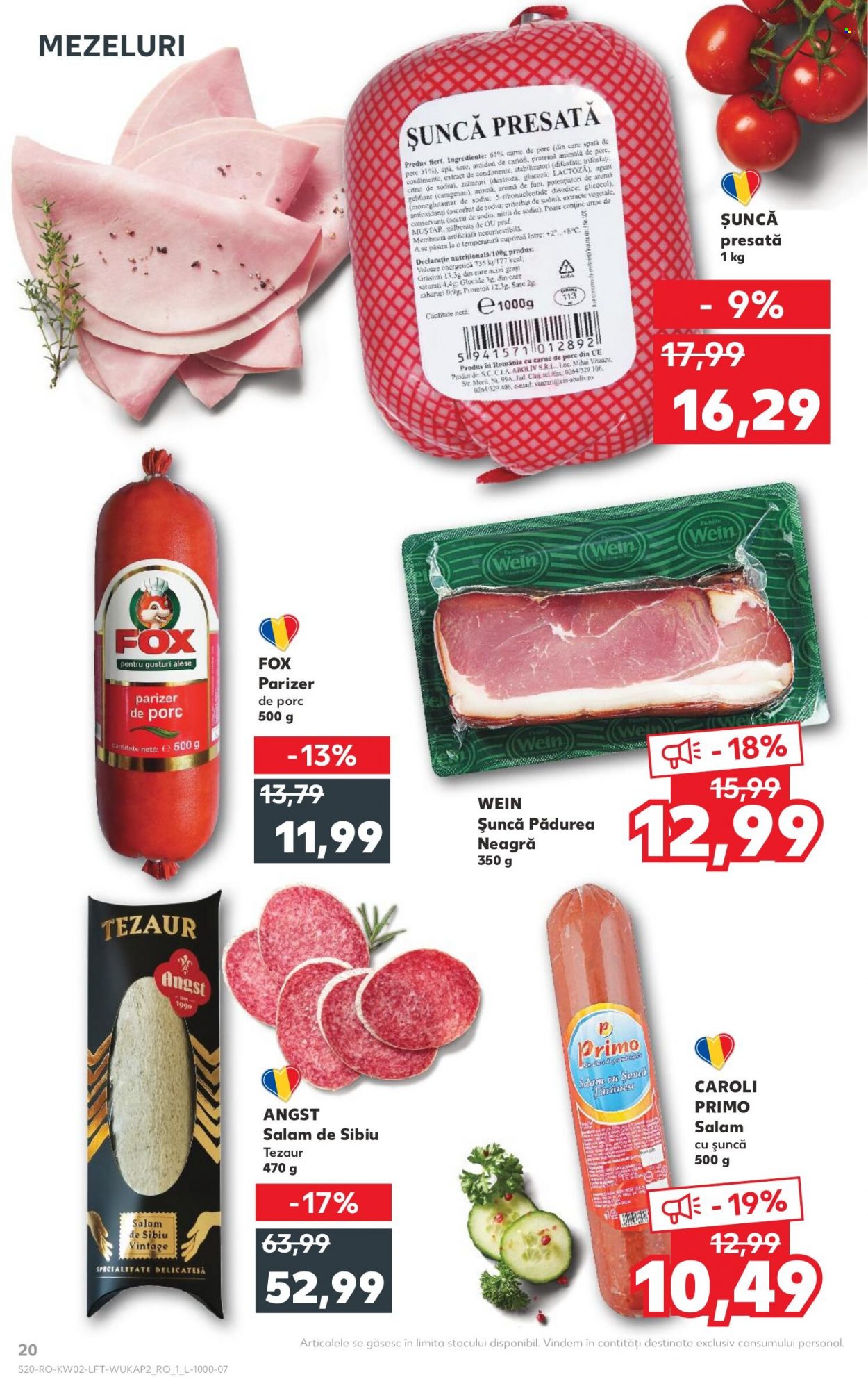 Catalog Kaufland - 12.01.2022 - 18.01.2022. Pagina 20