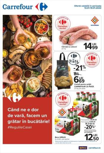 Cataloage Carrefour - 13.01.2022 - 19.01.2022.