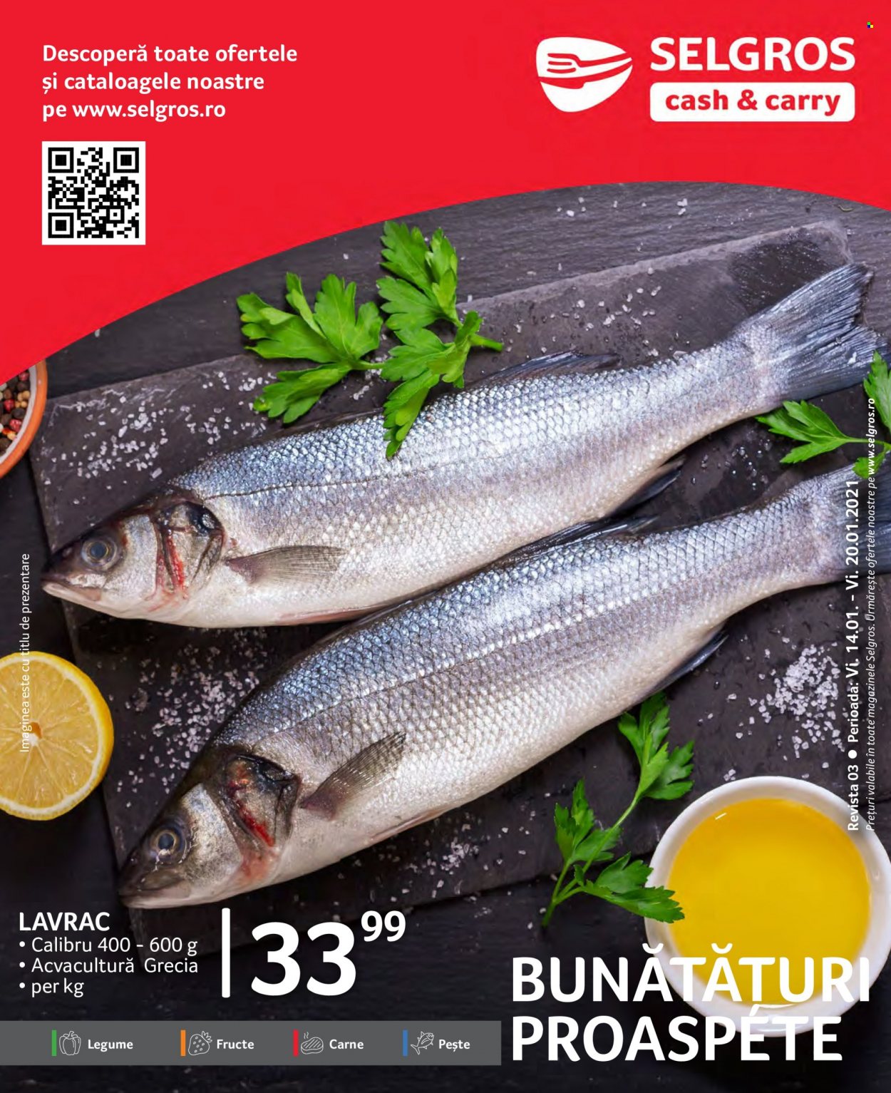 Catalog Selgros - 14.01.2022 - 20.01.2022. Pagina 1