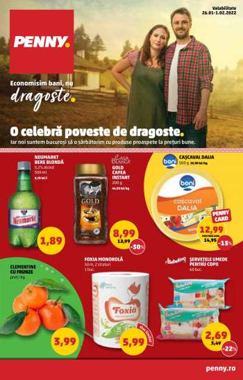 Cataloage PENNY - 26.01.2022 - 01.02.2022.