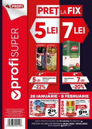 Cataloage Profi - 26.01.2022 - 08.02.2022.