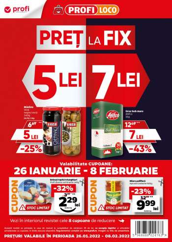 Cataloage Profi Loco - 26.01.2022 - 08.02.2022.