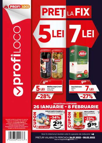 Cataloage Profi Loco - 26.01.2022 - 08.02.2022.