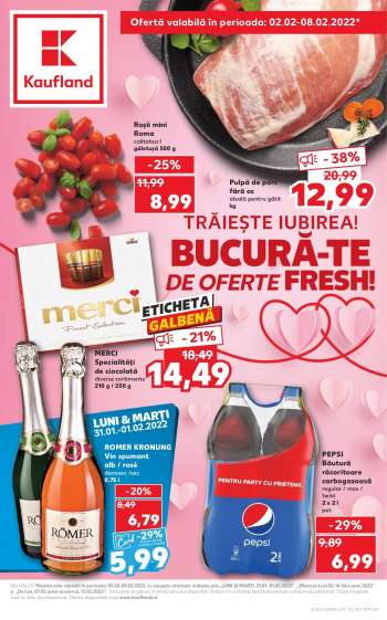 Cataloage Kaufland - 02.02.2022 - 08.02.2022.
