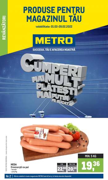 Cataloage Metro - 01.02.2022 - 28.02.2022.