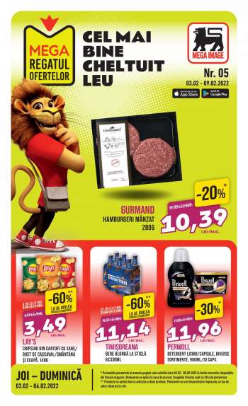 Cataloage Mega Image - 03.02.2022 - 09.02.2022.