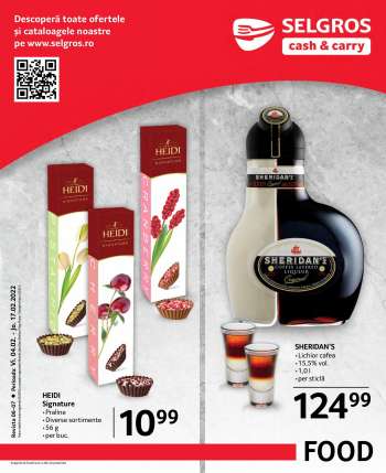 Cataloage Selgros - 04.02.2022 - 17.02.2022.