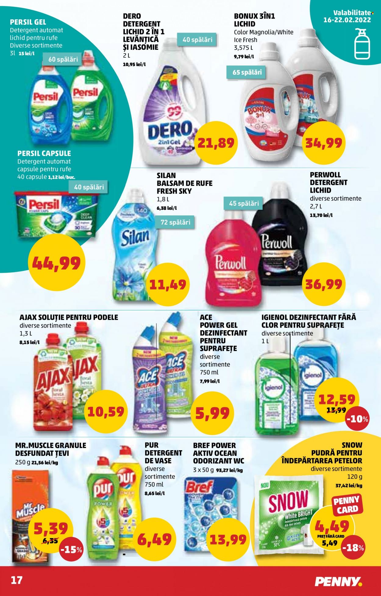 Catalog PENNY - 16.02.2022 - 22.02.2022. Pagina 17