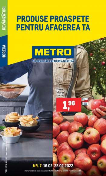Cataloage Metro - 16.02.2022 - 22.02.2022.