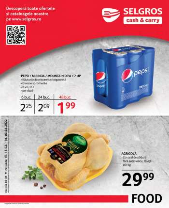 Cataloage Selgros - 18.02.2022 - 03.03.2022.