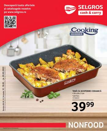 Cataloage Selgros - 18.02.2022 - 03.03.2022.