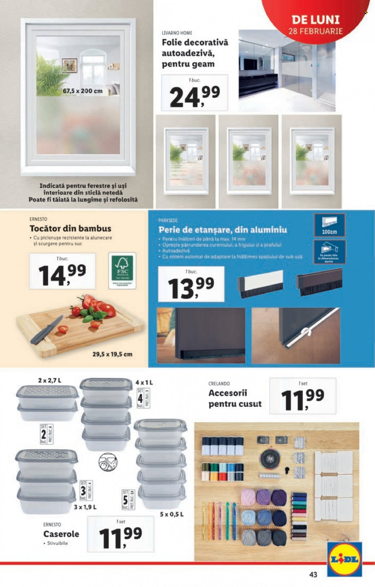 Catalog Lidl - 28.02.2022 - 06.03.2022. Pagina 43