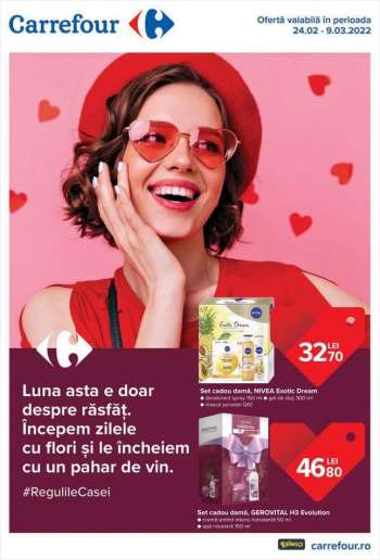 Cataloage Carrefour - 24.02.2022 - 09.03.2022.