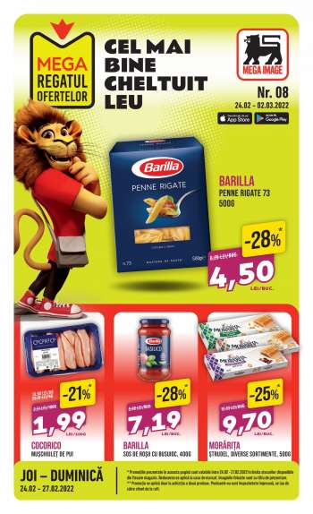 Cataloage Mega Image - 24.02.2022 - 02.03.2022.
