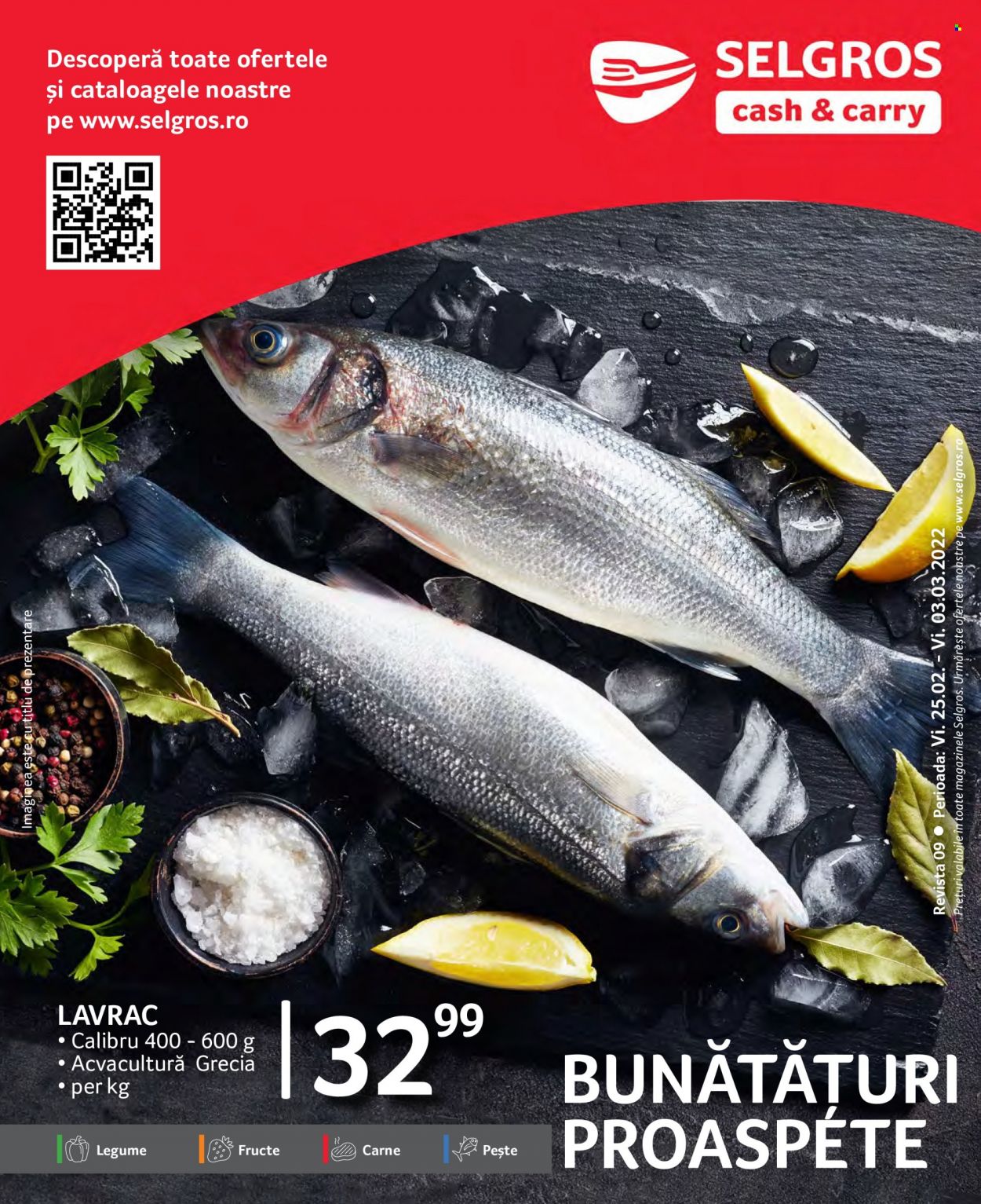 Catalog Selgros - 25.02.2022 - 03.03.2022. Pagina 1