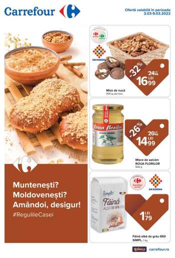 Cataloage Carrefour - 03.03.2022 - 09.03.2022.