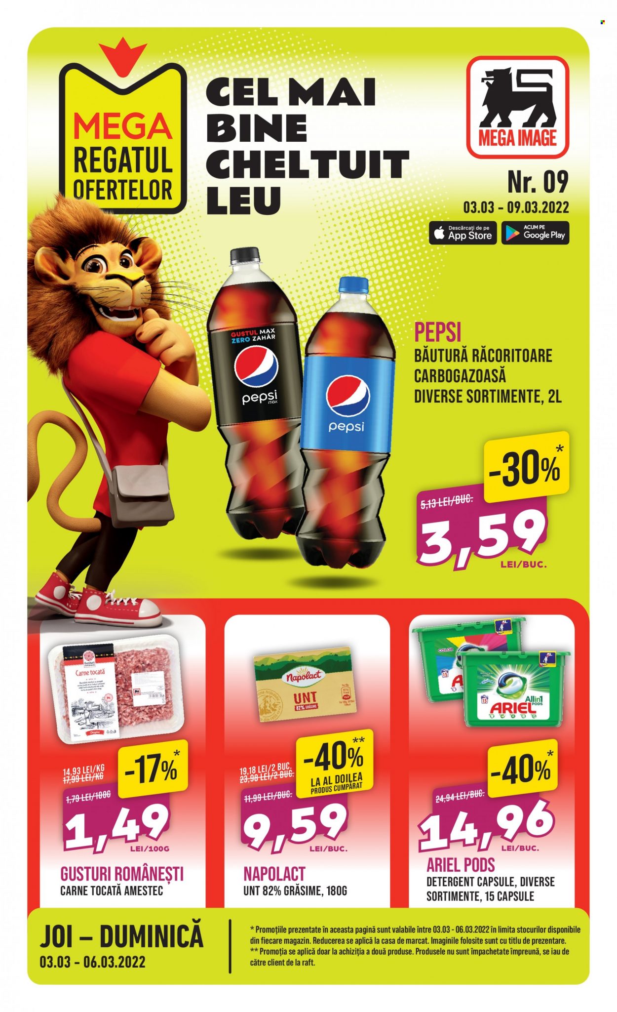 Catalog Mega Image - 03.03.2022 - 09.03.2022. Pagina 1
