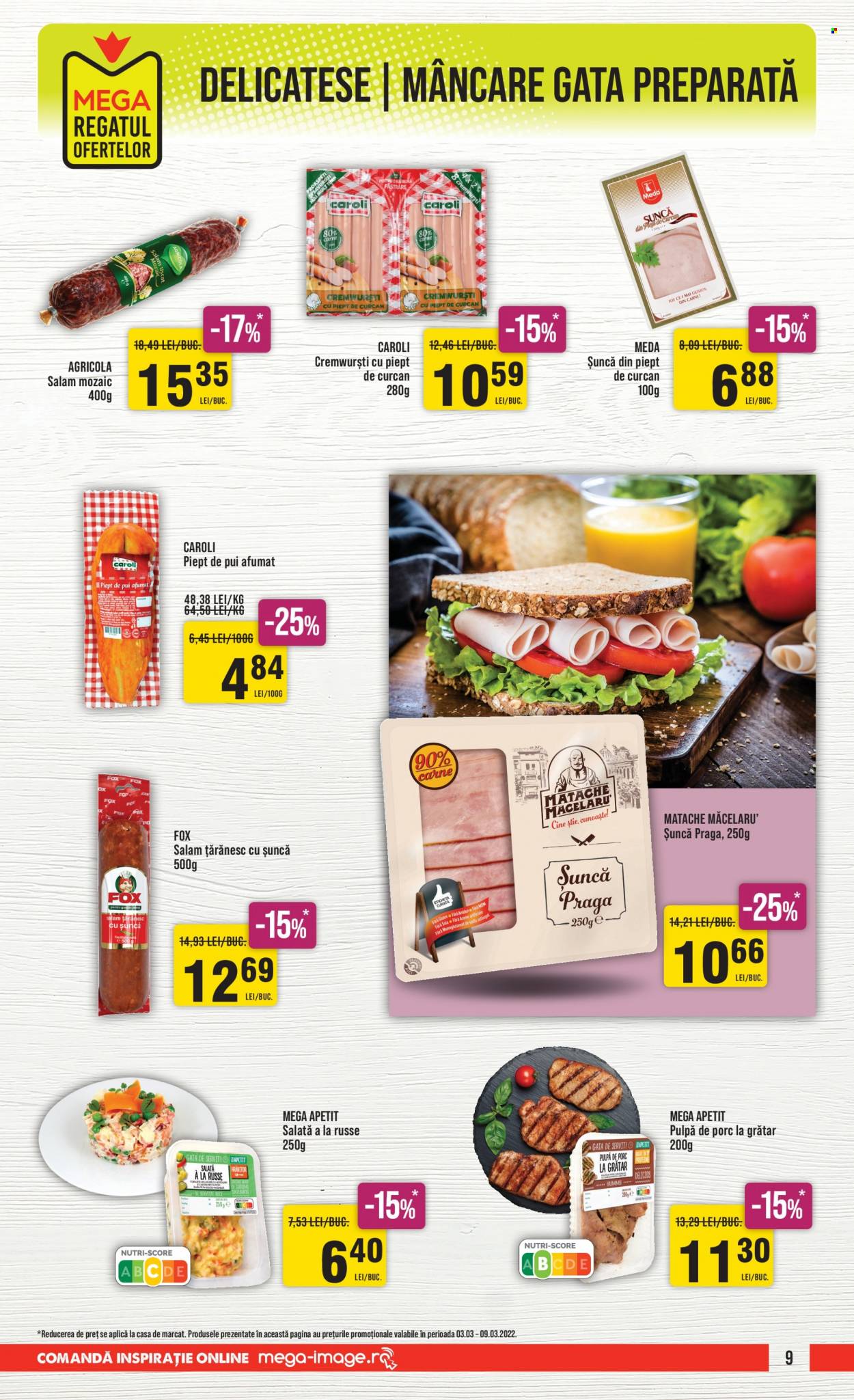 Catalog Mega Image - 03.03.2022 - 09.03.2022. Pagina 9