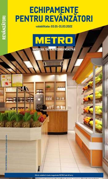 Cataloage Metro - 01.01.2022 - 31.03.2022.