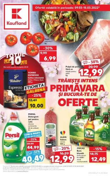 Cataloage Kaufland - 09.03.2022 - 15.03.2022.