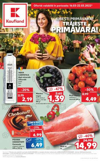 Cataloage Kaufland - 16.03.2022 - 22.03.2022.