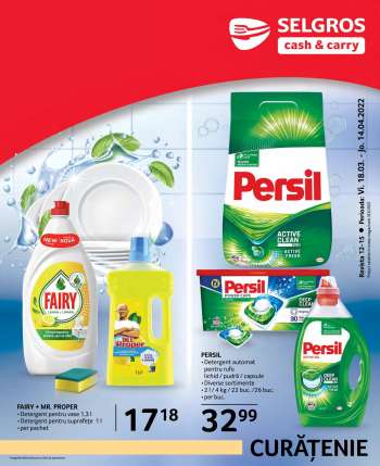 Cataloage Selgros - 18.03.2022 - 14.04.2022.