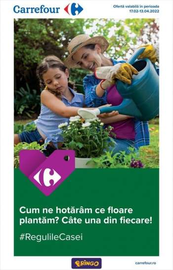 Cataloage Carrefour - 17.02.2022 - 13.04.2022.