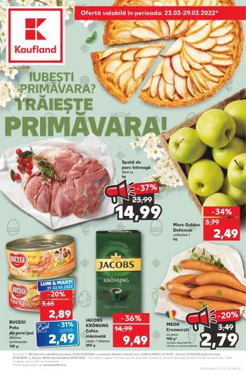 Cataloage Kaufland - 23.03.2022 - 29.03.2022.