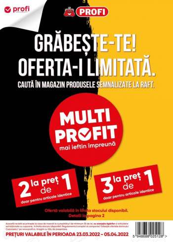 Cataloage Profi - 23.03.2022 - 05.04.2022.