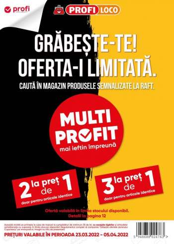 Cataloage Profi Loco - 23.03.2022 - 05.04.2022.