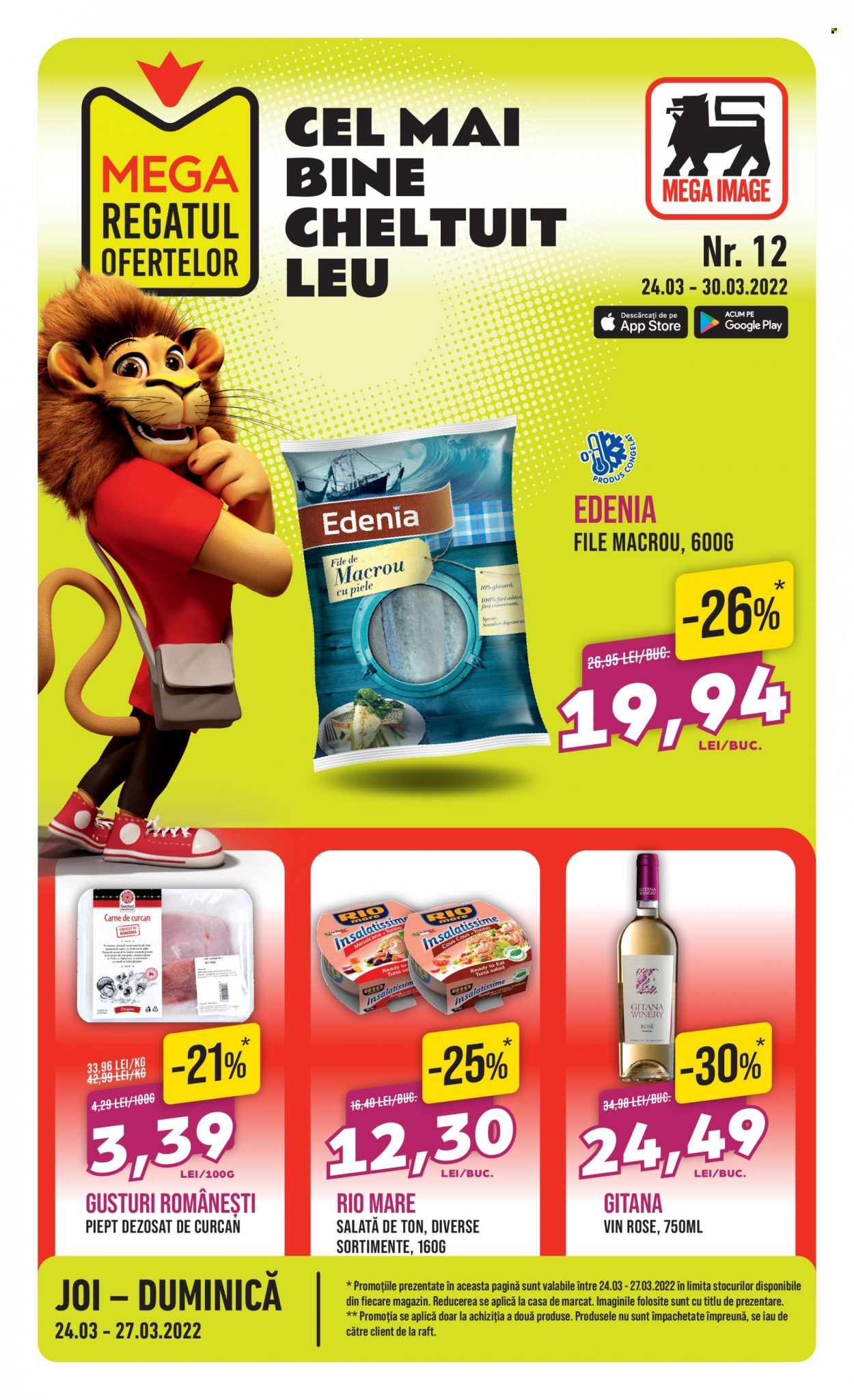 Catalog Mega Image - 24.03.2022 - 30.03.2022. Pagina 1