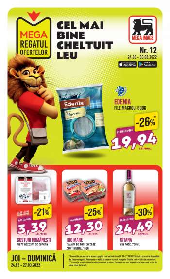 Cataloage Mega Image - 24.03.2022 - 30.03.2022.