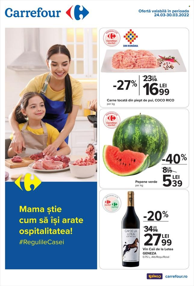 Catalog Carrefour - 24.03.2022 - 30.03.2022. Pagina 1