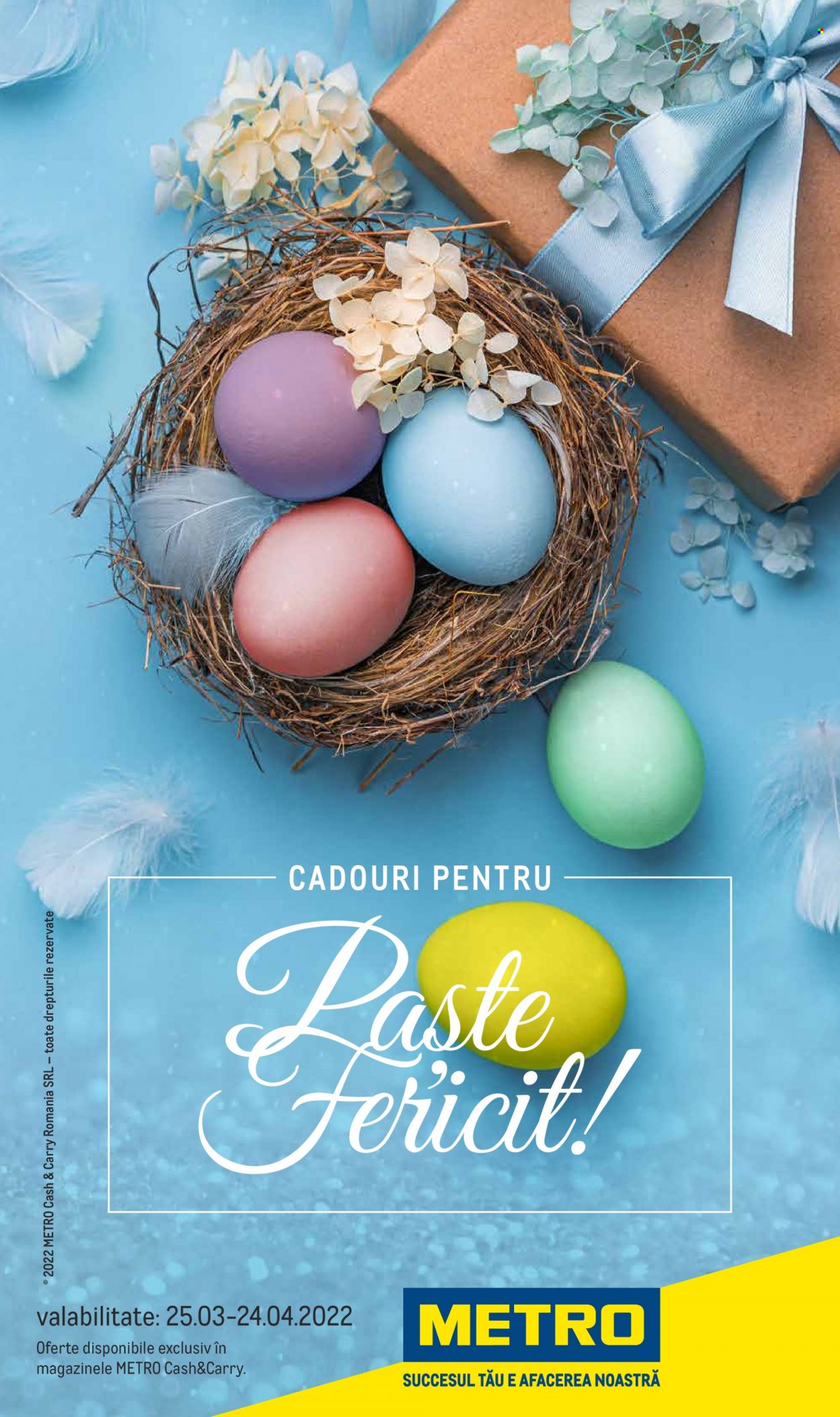 Catalog Metro - 25.03.2022 - 24.04.2022. Pagina 1