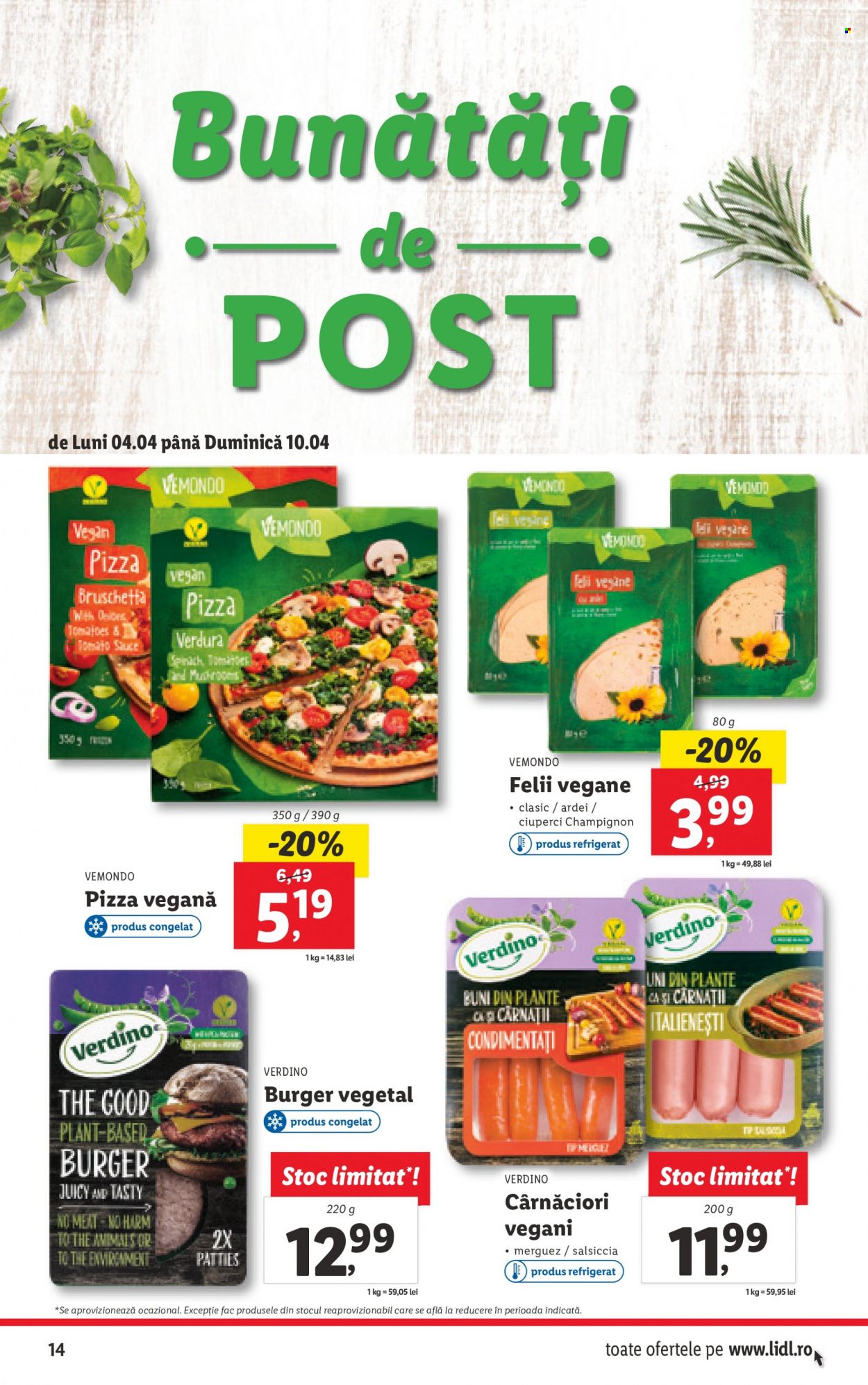Catalog Lidl - 04.04.2022 - 10.04.2022. Pagina 14