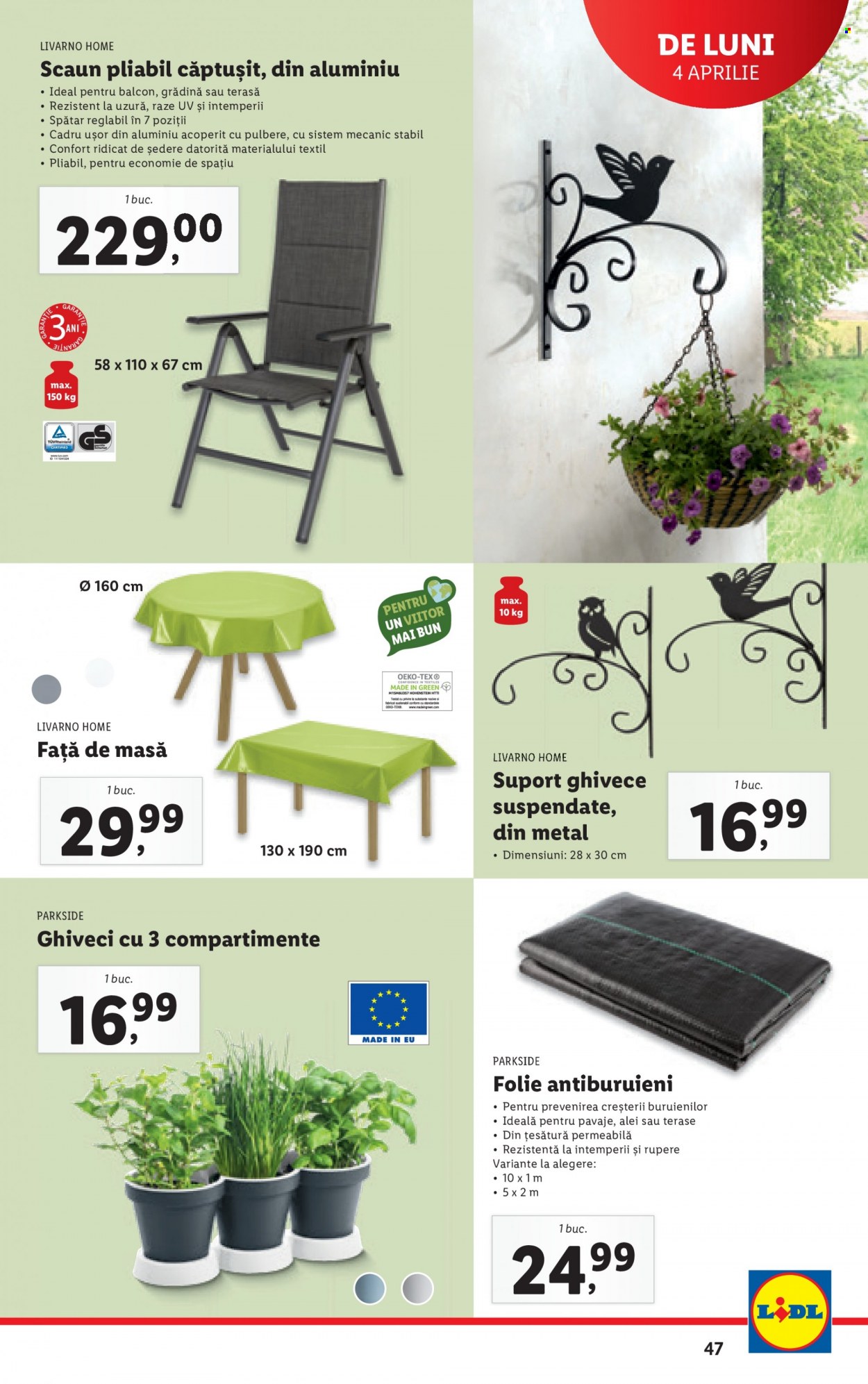 Catalog Lidl - 04.04.2022 - 10.04.2022. Pagina 47