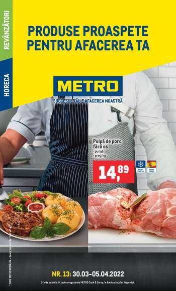 Cataloage Metro - 30.03.2022 - 05.04.2022.