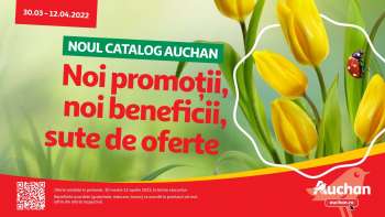 Cataloage Auchan - 30.03.2022 - 12.04.2022.