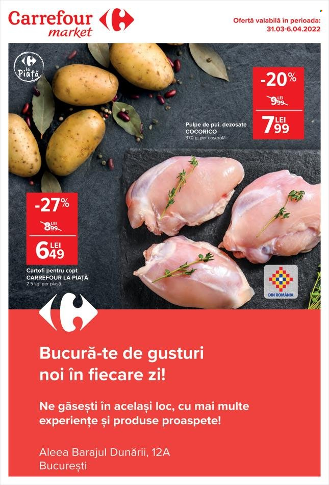 Catalog Carrefour - 31.03.2022 - 06.04.2022. Pagina 1