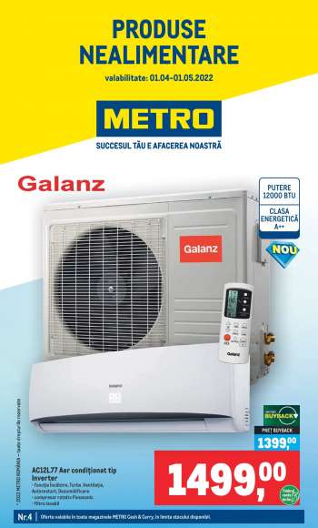 Cataloage Metro - 01.04.2022 - 01.05.2022.
