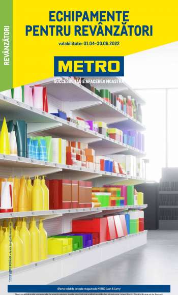 Cataloage Metro - 01.04.2022 - 30.06.2022.