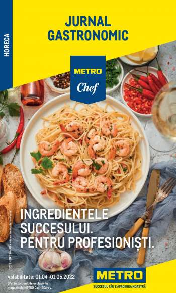 Cataloage Metro - 01.04.2022 - 01.05.2022.