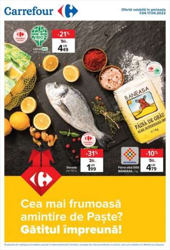 Cataloage Carrefour - 07.04.2022 - 17.04.2022.