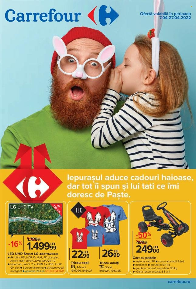 Catalog Carrefour - 07.04.2022 - 27.04.2022. Pagina 1